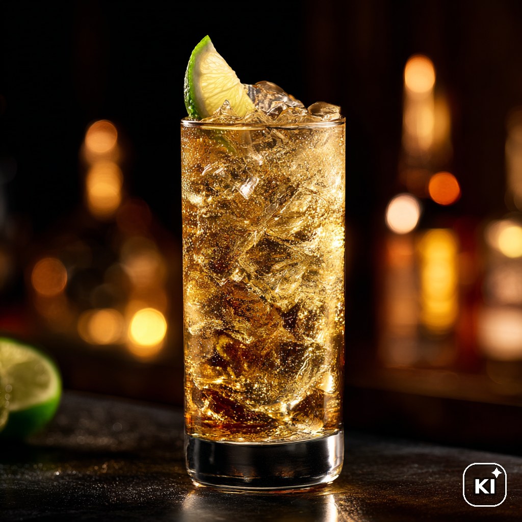 Maple Lemonade Fizz Cocktail