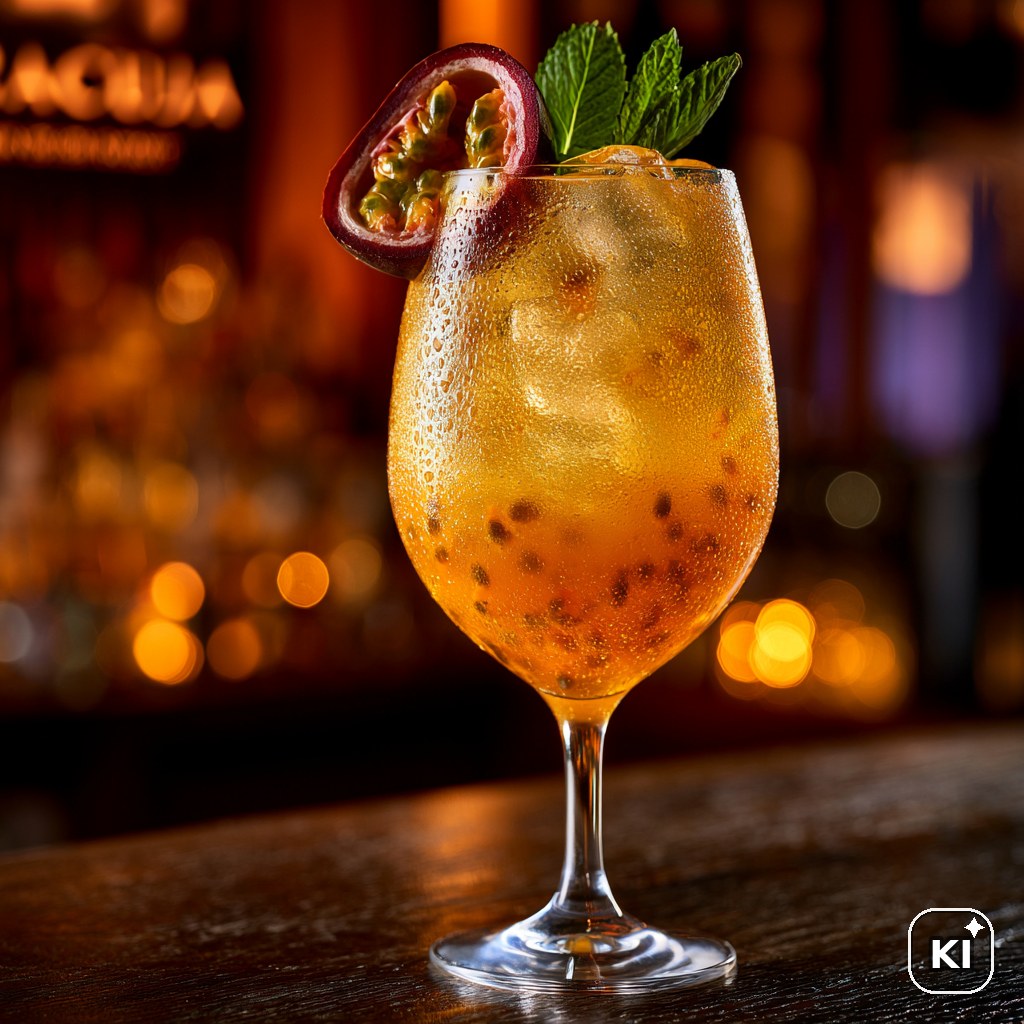 Maracuja Spritz Cocktail Rezept