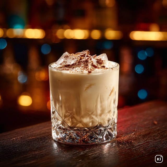 Marzipan White Russian Cocktail Rezept