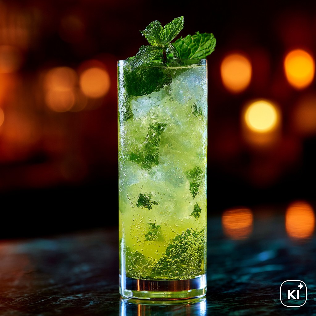 Minz- Holunder- Fizz