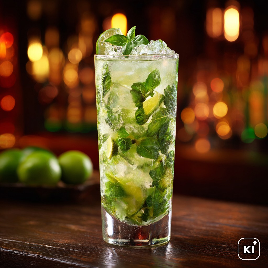 Mojito ohne Minze Cocktail Rezept