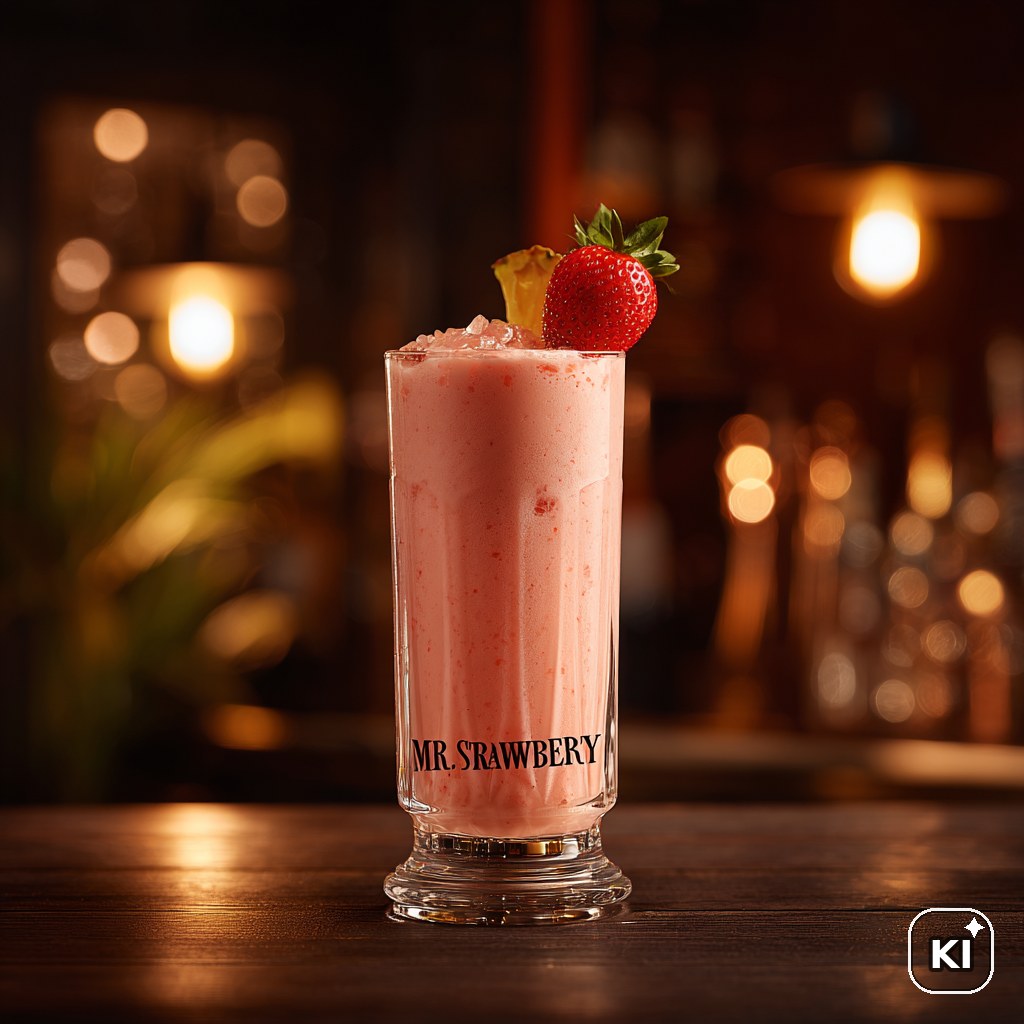 Mr. strawberry Cocktail
