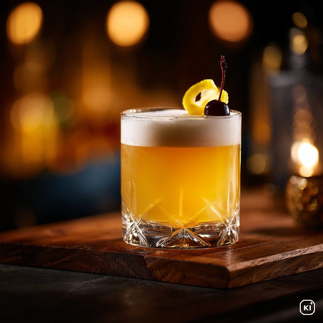 Neckar Sour Cocktail Rezept