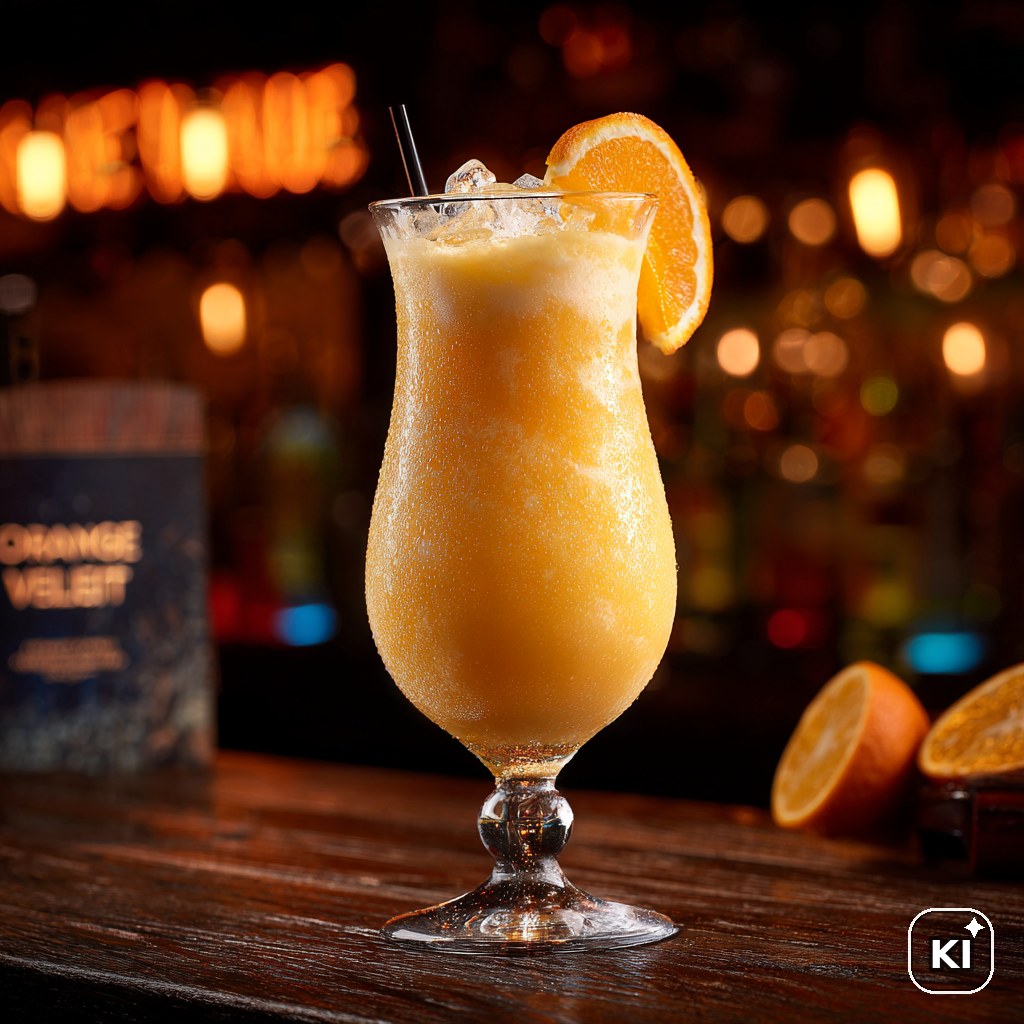 Orange Velvet Cocktail
