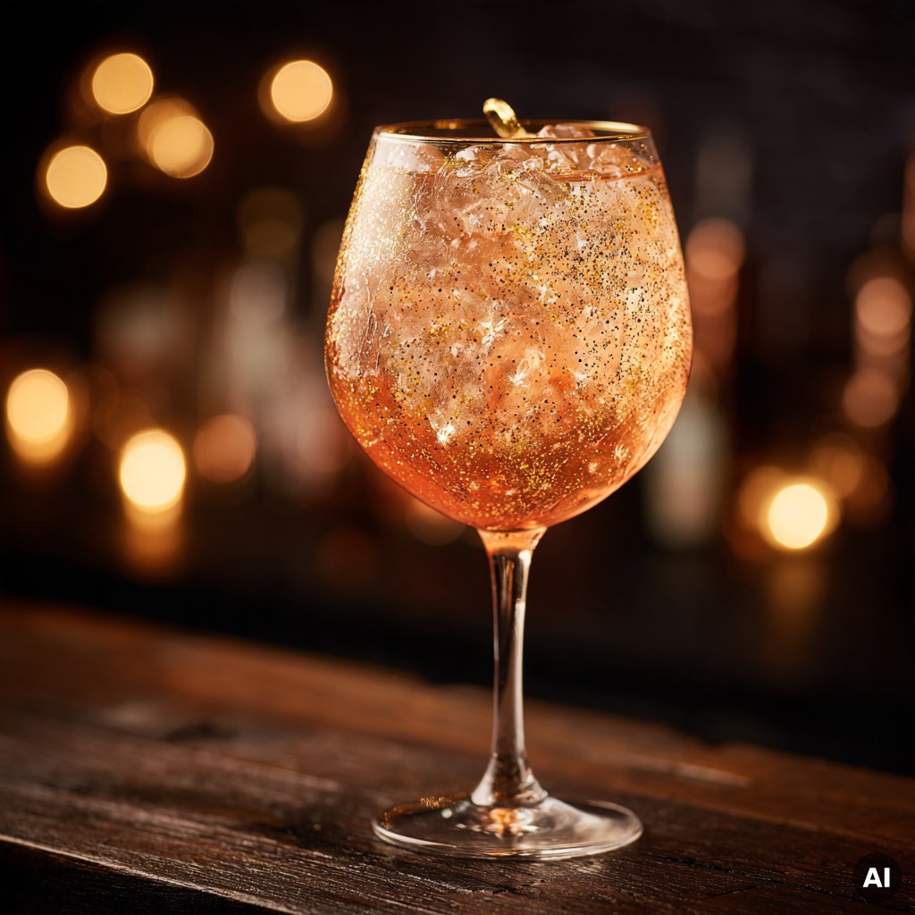 Party Sparkle Cocktail Rezept