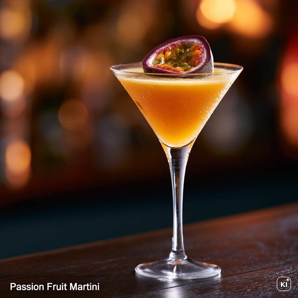 Passion Fruit Martini Cocktail Rezept