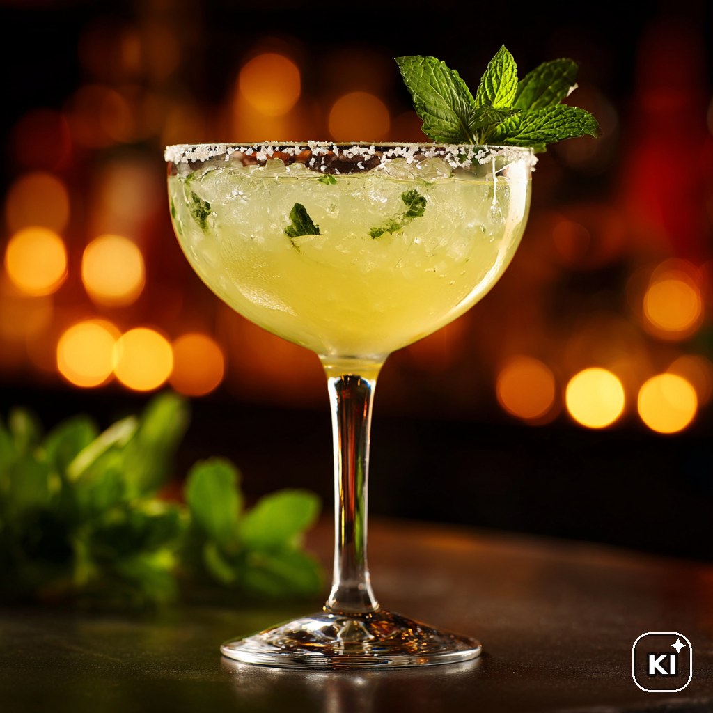 Cocktailrezept Pineapple and Mint Margarita