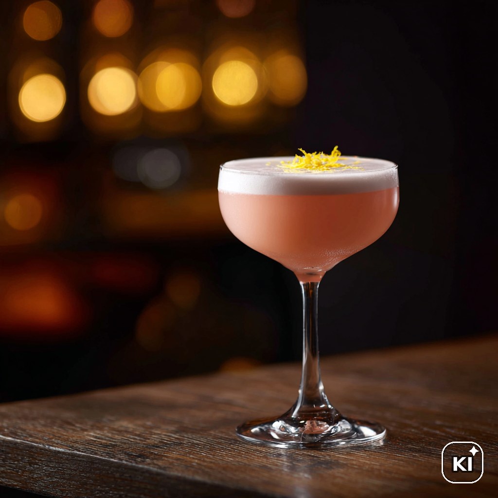Pink Grapefruit Sour Cocktail Rezept