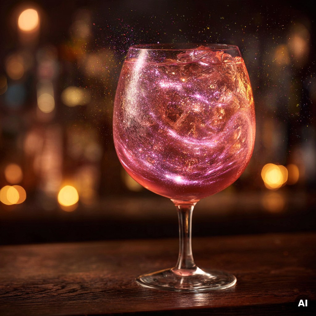 Pink Lady Sparkle Cocktail Rezept