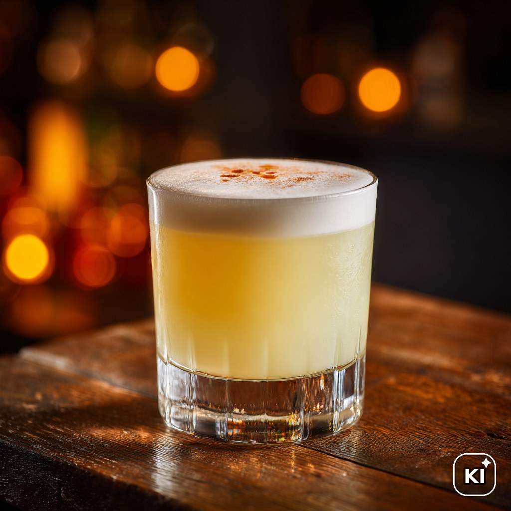 Pisco Sour ohne Ei Cocktail Rezept