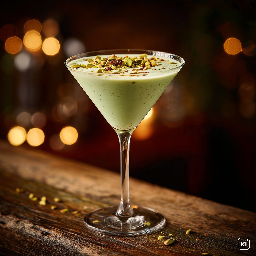 Pistazien Espresso Martini Cocktail Rezept
