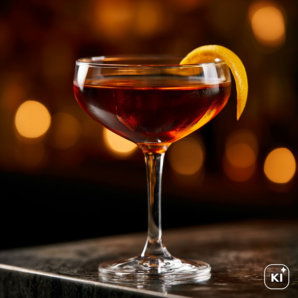 Port Wine Cobbler Cocktail