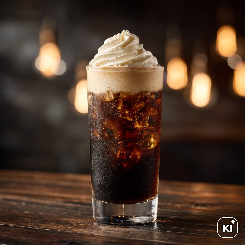 Root Beer Rum Float Cocktail Rezept