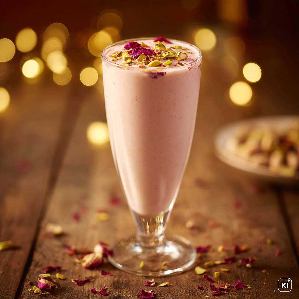 Rosen Lassi Cocktail Rezept