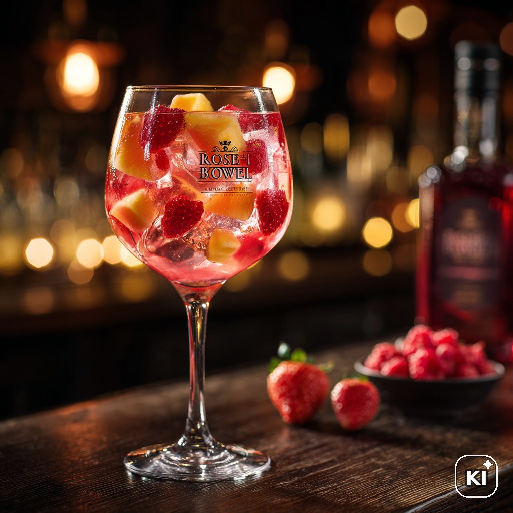 Rosewein Bowle Rezept