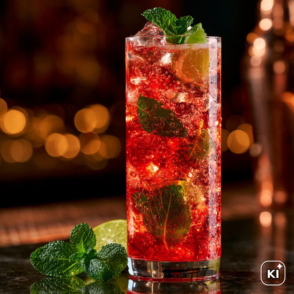 Rot-Grün Cocktail Rezept