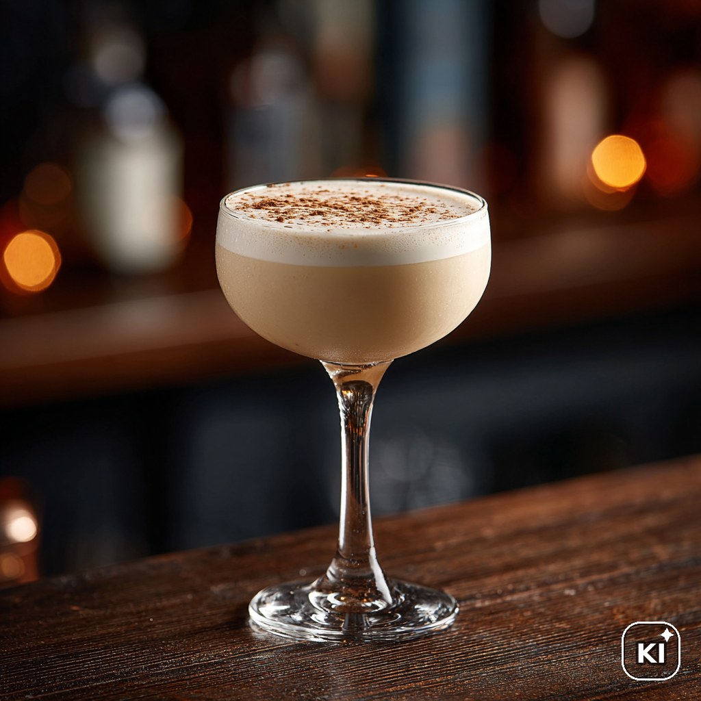 Rum Cream Flip Cocktail Rezept