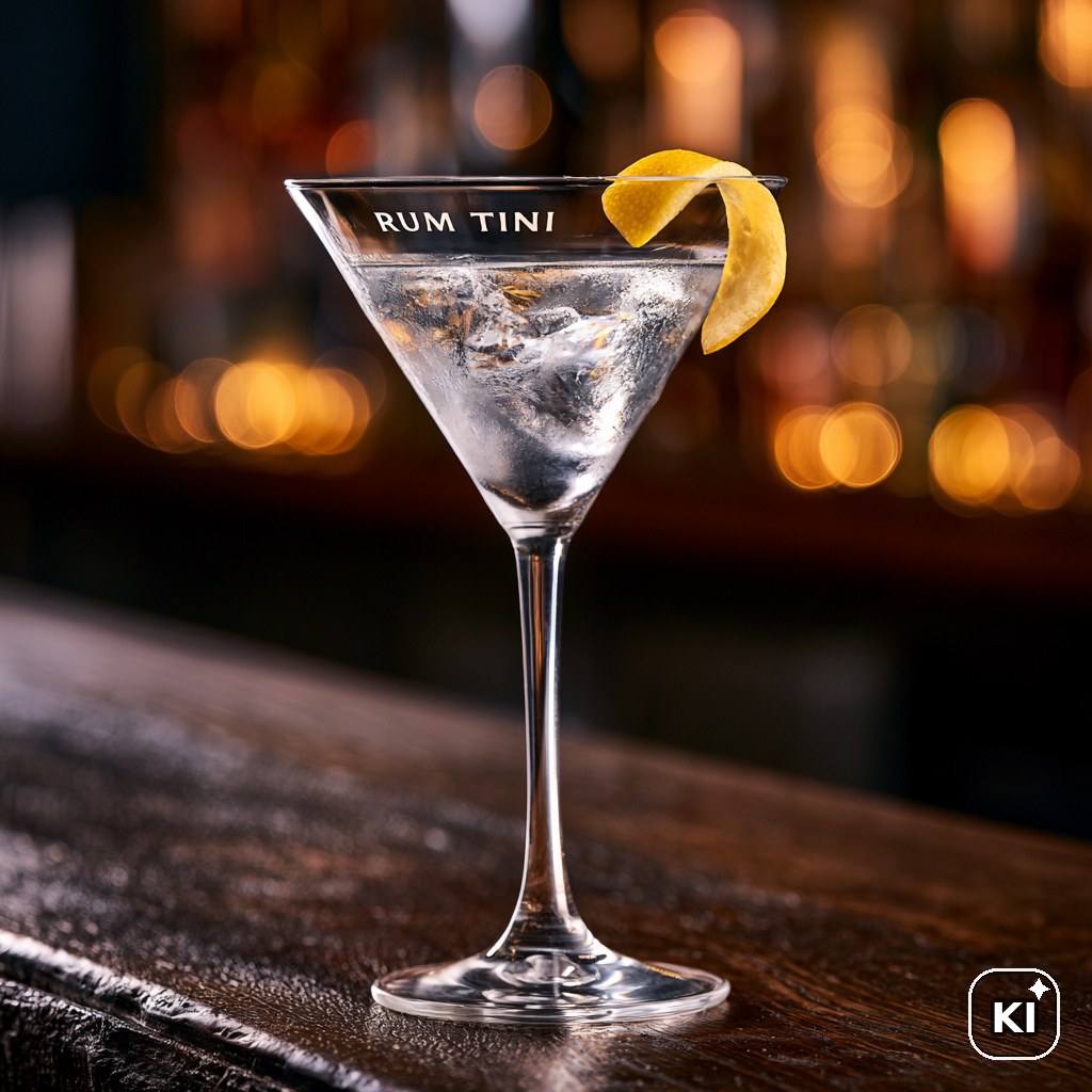 Rum Tini Cocktail Rezept