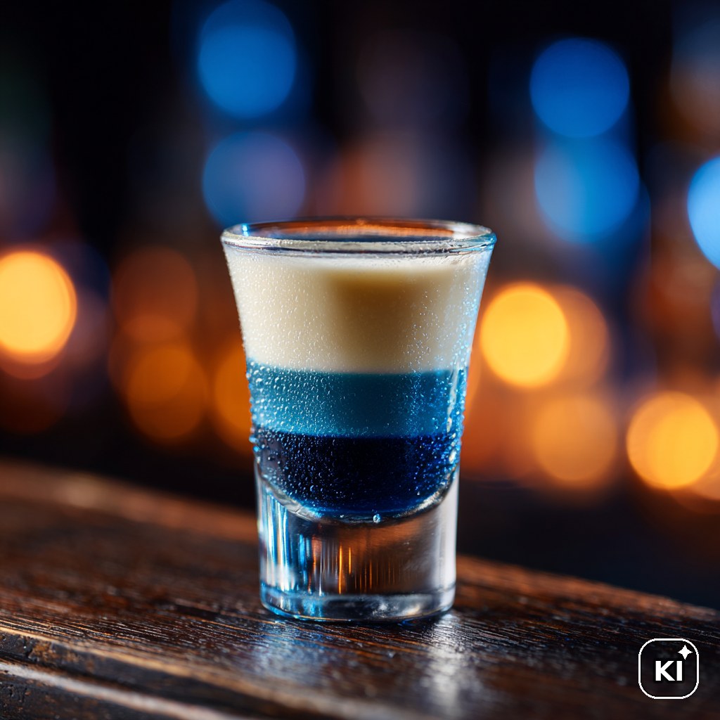 Saltire-Shot (Schottland) Cocktail