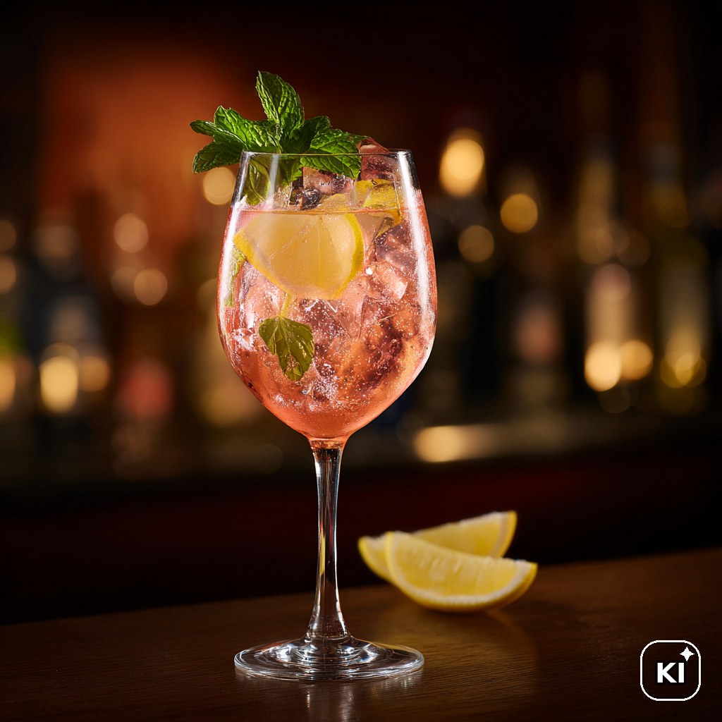 Schilcher Frizzante Holunder Cocktail Rezept
