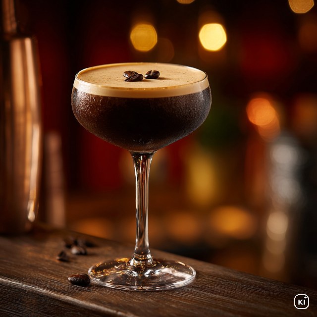 Schoko-Chili Espresso Martini Cocktail Rezept
