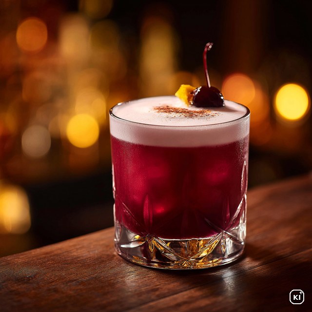 Schwarzwald Sour Cocktail Rezept