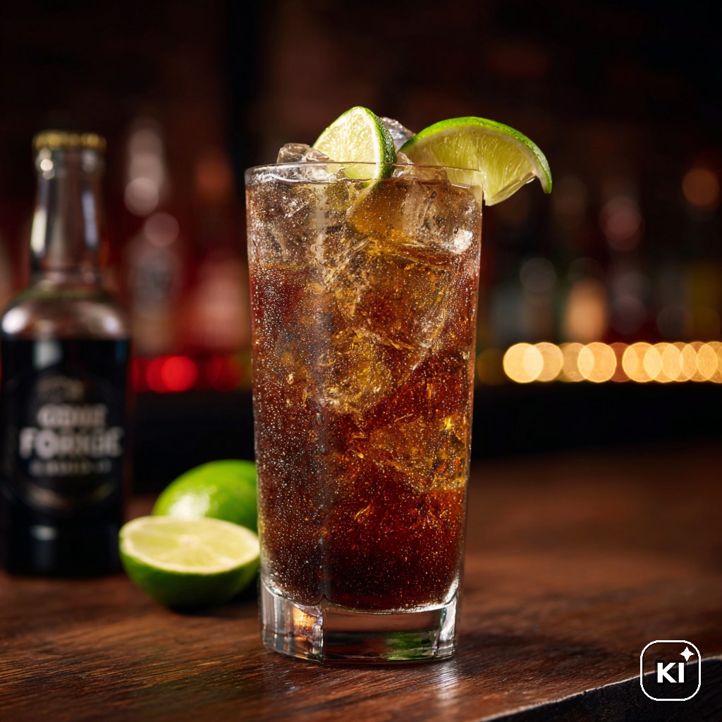 Spiced Cola Highball Cocktail Rezept