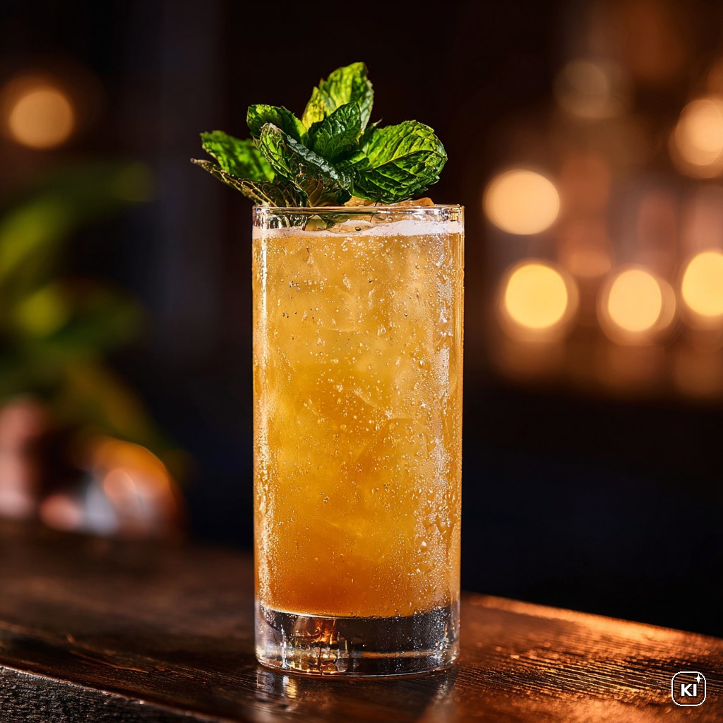 Spiced Ginger Fizz Cocktail Rezept