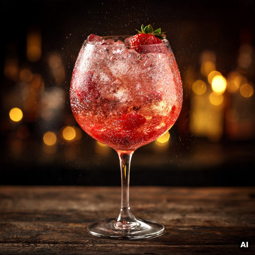 Strawberry Pink Cocktail Rezept