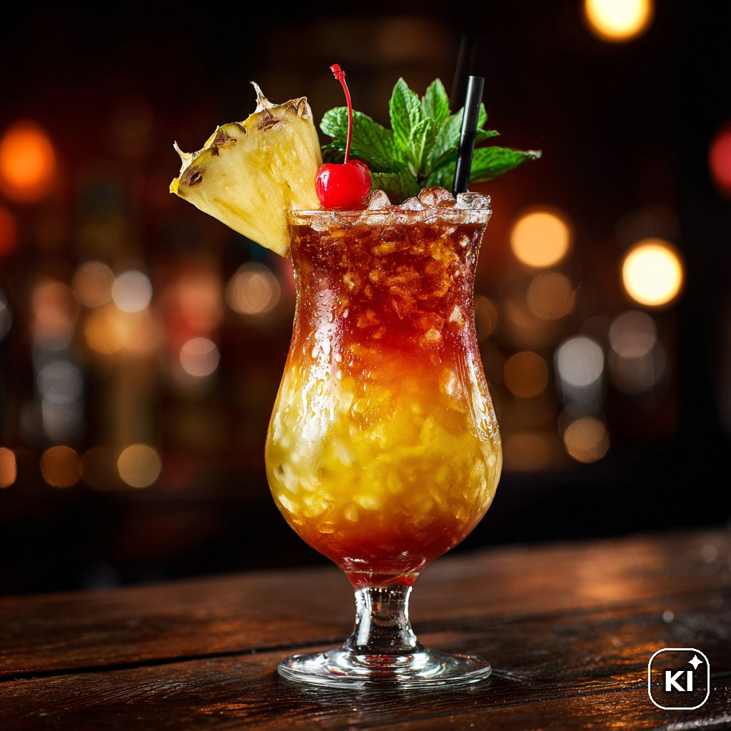 Stroh Tiki Zombie Cocktail Rezept