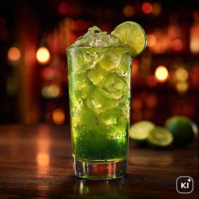 Absinth Alligator Cocktail