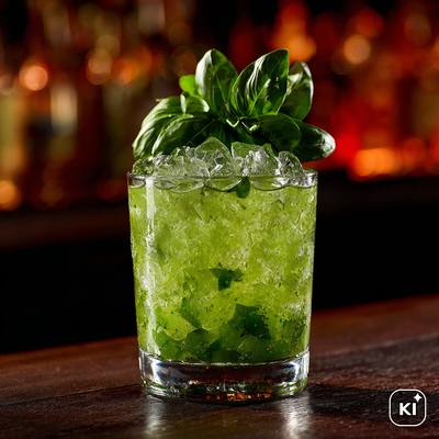 Alkoholfreier Basil Smash