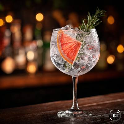 Alkoholfreier Gin Tonic