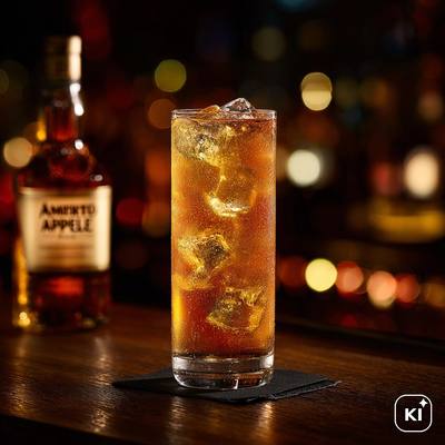 Amaretto-Apple Cocktail