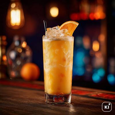 Amaretto Flirt Cocktail