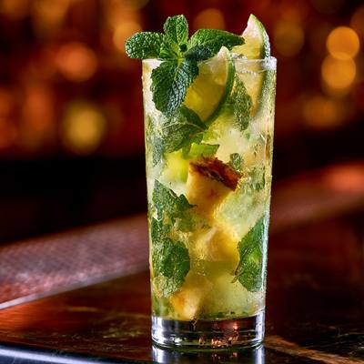 Cocktailrezept Ananas Mojito