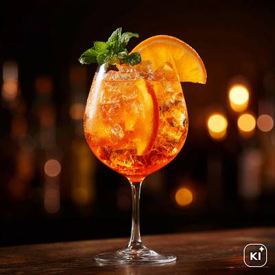 Aperitivo Spritz Cocktail Rezept