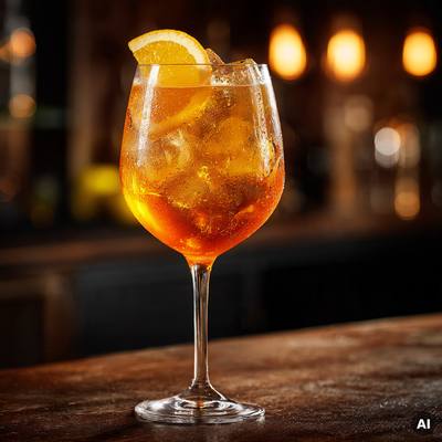 Aperol Beer Spritz
