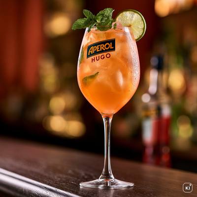 Aperol Hugo Cocktail Rezept