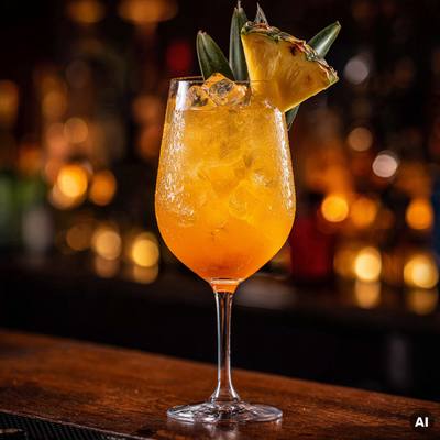 Aperol Pineapple Spritz