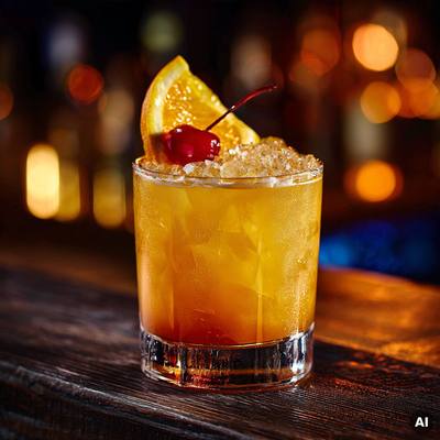 Aperol Whiskey Sour