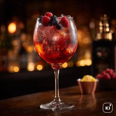 Aperol Wild Berry Cocktail