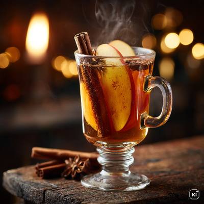 Apfel-Zimt-Glühwein