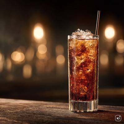 Asbach Cola Freeze Cocktail