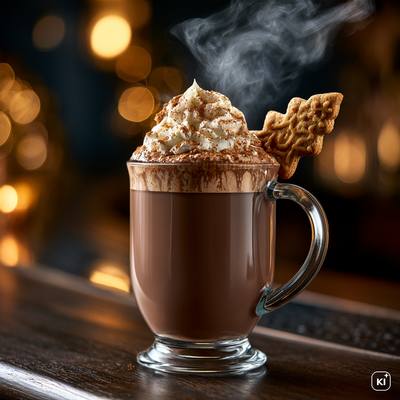 Baileys Lebkuchen Hot Chocolate