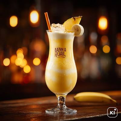 Banana Royal Cocktail Rezept