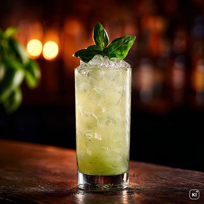 Basil Mojito Cocktail Rezept