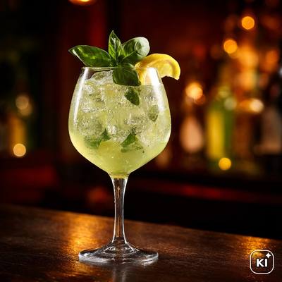 Basil Spritz Cocktail Rezept