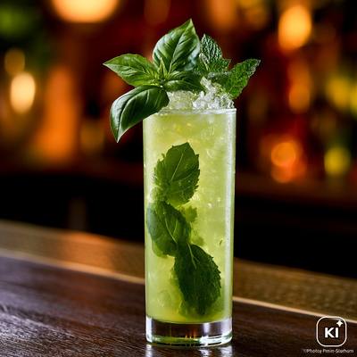 Basilikum Mojito
