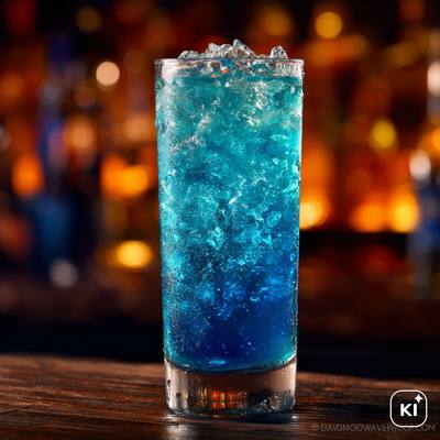 Bitter Blue Cocktail
